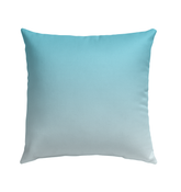 Weather-resistant outdoor pillow with cloud and castle design